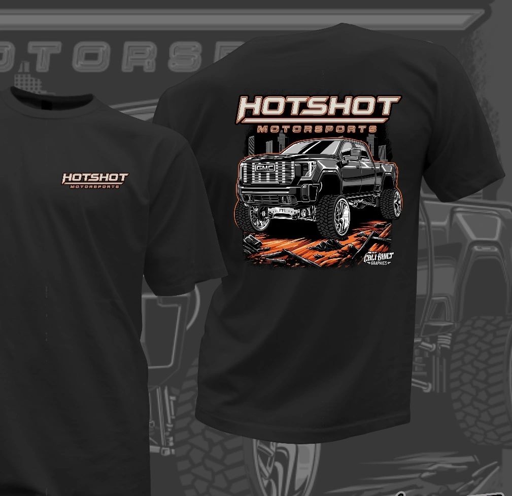 New Denali Orange Logo T-Shirt by Hotshot Motorsports